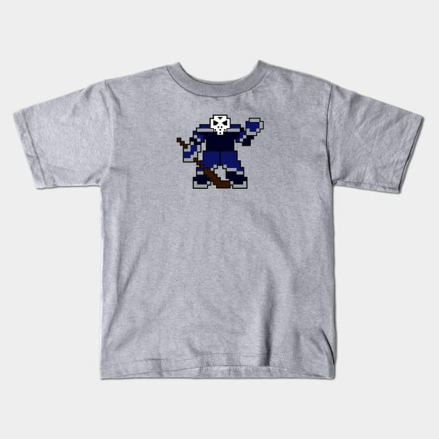 Winnipeg Jets Goalie Kids T-Shirt by miniBOB